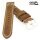 Vollrindleder Uhrenarmband Modell Mountain Bär Flieger hellbraun 22 mm