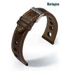 Barington Rallye Uhrenarmband Modell Racing braun 22 mm