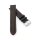 Carbon-Style Uhrenband Modell Carbon-87A schwarz-ON wasserfest 22 mm