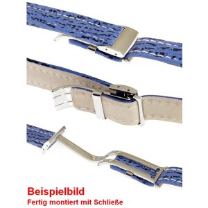 Sulla 18mm Kalbleder Uhrenarmband Damen - Handgemacht In Deutschland