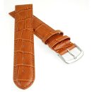 Feines Alligator Leder Uhrenarmband Lausanne-XL extralang...