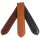 Echt Mississippi Alligator Uhrenarmband Modell Mississippi schwarz 20 mm