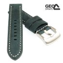 Vollrindleder Uhrenarmband Modell Mountain Bär Green grün 20 mm