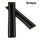 Barington Rindleder Uhrenband Rind-FS schwarz 18/16 mm,...