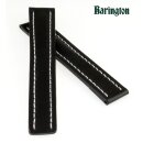 Barington Rindleder Uhrenband Rind-FS schwarz 18/16 mm, kompatibel Breitling