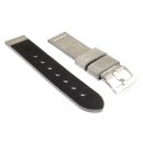 Old Finish Rindleder Uhrenarmband Modell Dakota marmor-grau 18 mm