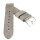 Old Finish Rindleder Uhrenarmband Modell Dakota marmor-grau 18 mm