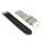 Old Finish Rindleder Uhrenarmband Modell Dakota marmor-grau 18 mm