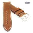 Fluco Uhrenarmband Horween Shell Cordovan Leder Pan...