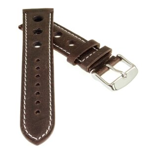 Vintage Rallye Uhrenarmband Modell Vintage-Rallye mocca 18 mm