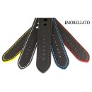 Morellato Kunststoff Uhrenarmband Modell Bowling schwarz-blau wasserfest 20 mm