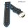 Morellato Kunststoff Uhrenarmband Modell Bowling schwarz-blau wasserfest 20 mm