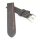 Silverguard Uhrenarmband Modell Rauten Kunststoff grau-WN wasserabweisend 20 mm