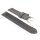 Silverguard Uhrenarmband Modell Rauten Kunststoff grau-WN wasserabweisend 20 mm
