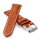 Alligator Uhrenarmband Modell Solothurn cognac 22 mm
