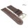 Diloy Rindleder Uhrenarmband Modell Barcelona-SN mocca 24 mm Handarbeit