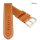 Diloy Rindleder Uhrenarmband Modell Barcelona-WN cognac 24 mm Handarbeit