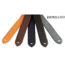 Morellato Uhrenarmband Manufatti Hayez schwarz 18 mm Handarbeit