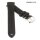 Morellato Uhrenarmband Manufatti Hayez schwarz 18 mm Handarbeit