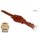 Diloy Büffelleder Uhrenarmband mit Unterlage Modell Mosquito cacao 18 mm