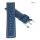 Diloy Rallye Uhrenarmband Modell Rallye-RS blau 22 mm, zweifarbig