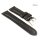 Diloy Carbon-Style Uhrenarmband Modell Carbon-Chrono schwarz 18 mm