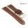 Morellato Sattelleder Uhrenarmband Manufatti Raffaello mocca 20 mm Handarbeit