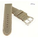 Diloy Jeans Uhrenarmband Modell Richmond oliv 18 mm...