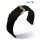 Eulit Canvas Textil Uhrenarmband Modell Canvas schwarz 20 mm