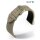 Eulit Canvas Textil Uhrenarmband Modell Canvas beige-creme 20 mm