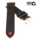 GEO-Straps Uhrenarmband Horween Rindleder Modell Beluga...