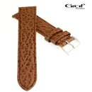 Graf echt Haifisch Uhrenarmband Modell Ozean cognac 20...