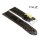 Graf echt Python Schlange Uhrenarmband schwarz 18 mm Handarbeit, XS-Damenlänge