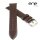 ene strap Uhrenarmband Büffelkalb Modell Bianco XL-extra lang mocca 22 mm