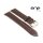 ene strap Uhrenarmband Büffelkalb Modell Bianco XL-extra lang mocca 22 mm