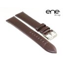 ene strap Uhrenarmband Büffelkalb Modell Bianco XL-extra lang mocca 24 mm