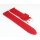 Silikon Uhrenarmband Modell Mariner rot 20 mm
