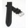 Silikon Uhrenarmband Modell Mariner schwarz 24 mm