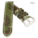 Diloy Camouflage Canvas Textil Uhrenarmband Modell Seals...