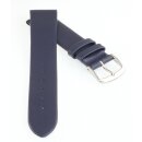 Feines Kalbsleder Clip-Uhrenarmband Modell Clip-Odeon blau 16 mm, Clipsystem