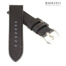 Rios1931 Nytech Uhrenarmband Modell Advance schwarz 18 mm wasserfest