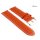 Diloy Büffelleder Uhrenarmband Modell Toronto orange 20 mm