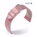 Feines Eulit Alligator Uhrenarmband Modell Rainbow rosa...