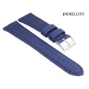 Morellato Canvas Textil Uhrenarmband Modell Cordura blau 18 mm, wasserfest