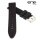 Premium ene strap Silikon Uhrenarmband Modell Cintano RN schwarz 24 mm