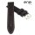 Premium ene strap Silikon Uhrenarmband Modell Cintano ON schwarz 24 mm