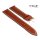 Graf Boxcalf-Leder Uhrenarmband Modell Lorenzo cognac 18 mm, Handarbeit