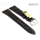Rios1931 Alligator Uhrenarmband Modell Z&uuml;rich...