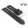 Premium ene strap Silikon Uhrenarmband Modell 105-Classic Cup schwarz-gelb 20 mm