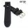 Premium ene strap Silikon Uhrenarmband Modell 105-Classic Cup schwarz-blau 22 mm
